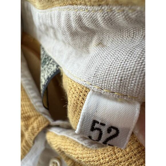 Ultra Rare AB 1953 Umberto Bilancioni Cotton Linen Button Down Size 52 - Picture 9 of 10